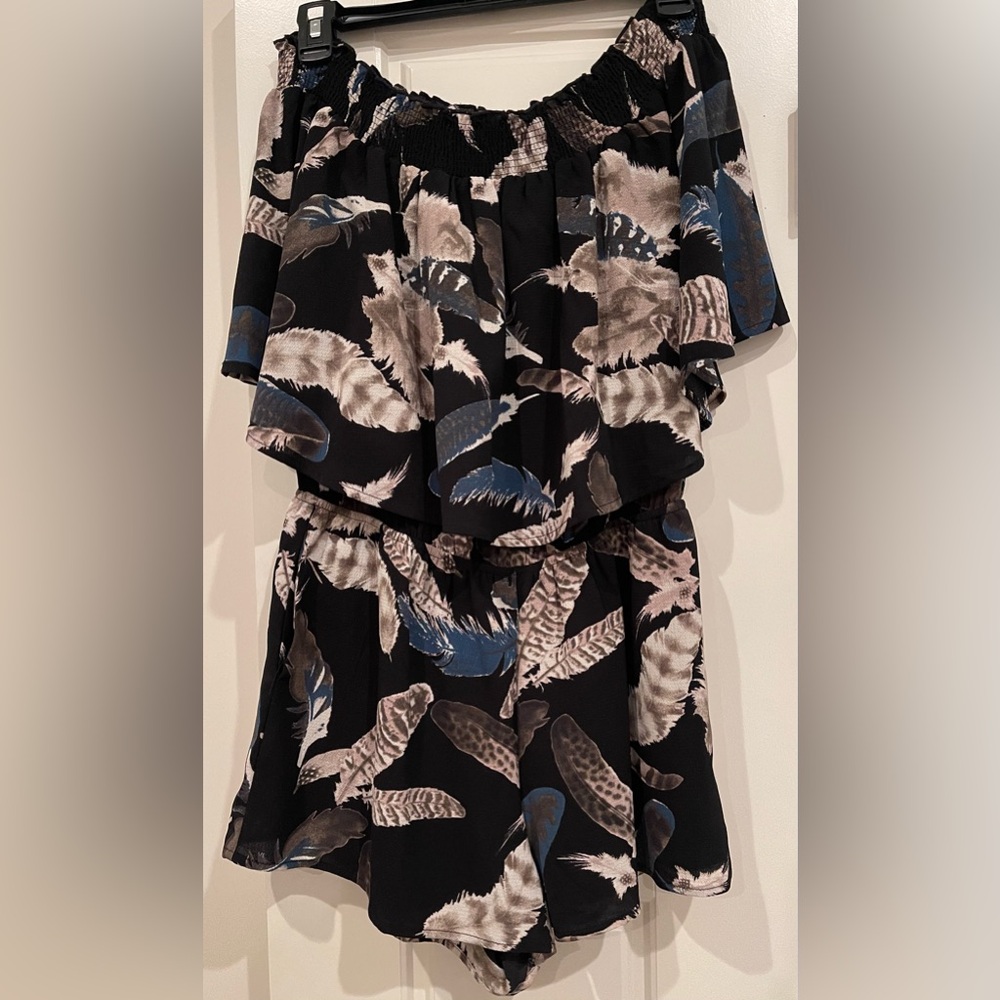 Off the shoulder romper